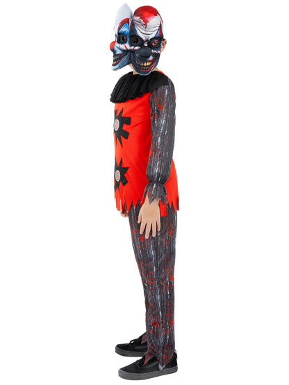 Smiffys 2 Headed Chuckles The Clown Costume CS für Jungen