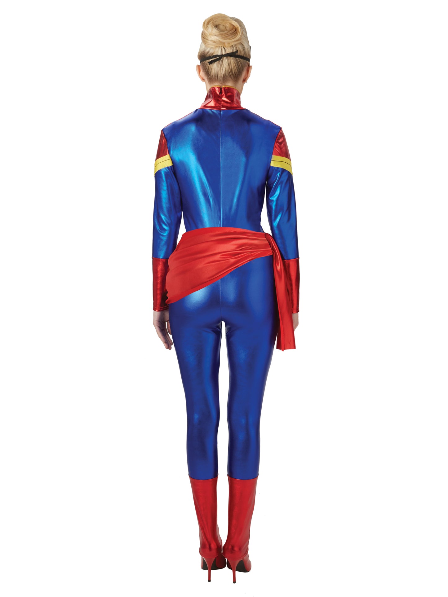 Rubies Captain Marvel Kostüm für Damen für Erwachsene – Detailansicht