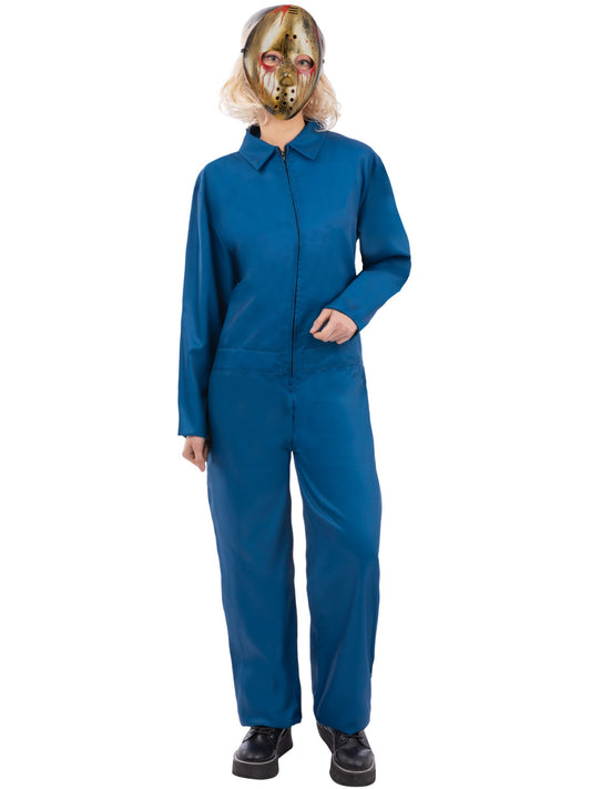 Smiffys Navy Boiler Suit Kostüm für Erwachsene in Blau – Produktansicht