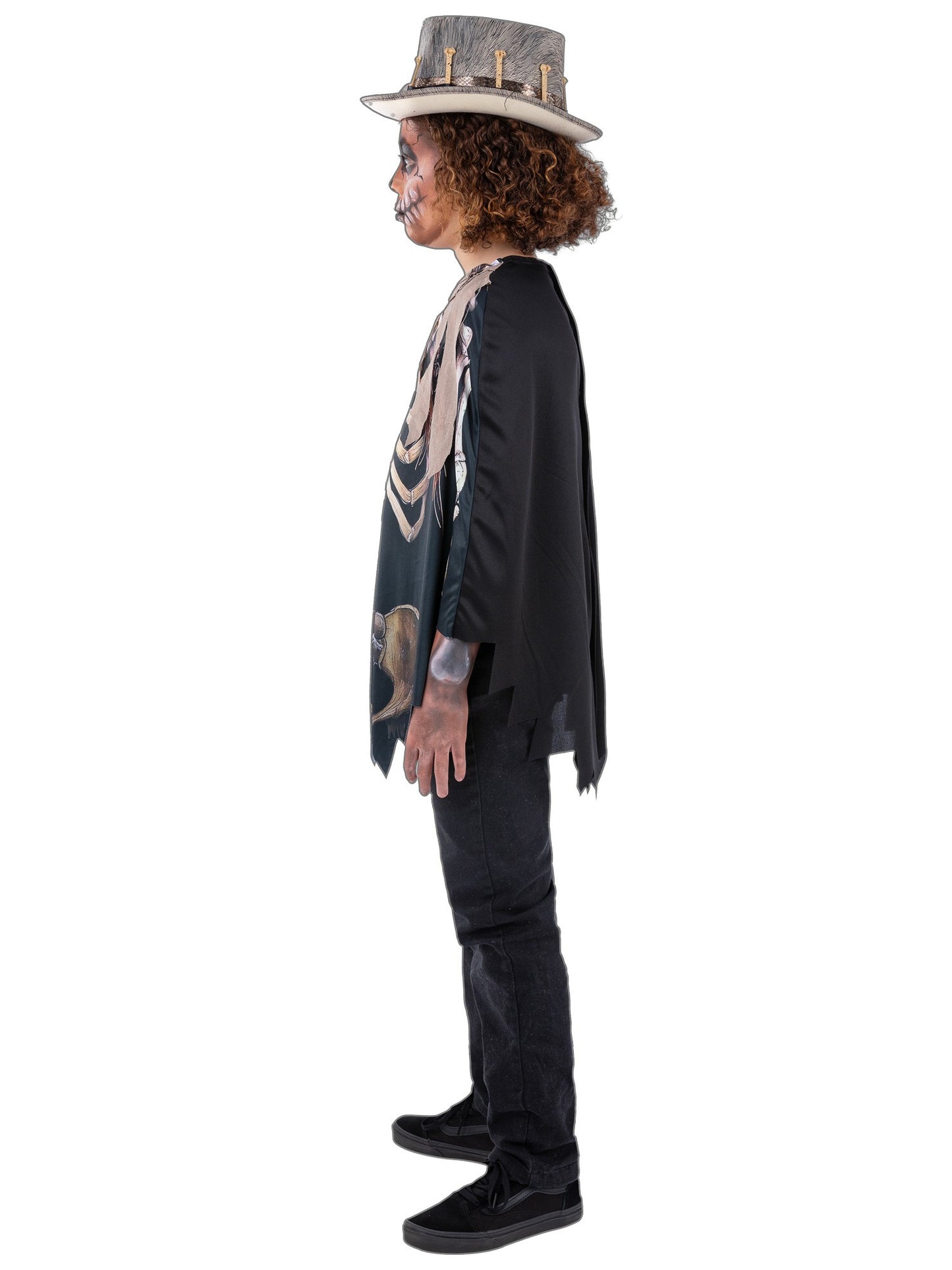 Smiffys Voodoo Witch Doctor Poncho, Kids CS für Unisex