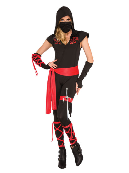 Rubies Dragon Ninja Kostüm für Erwachsene für Damen