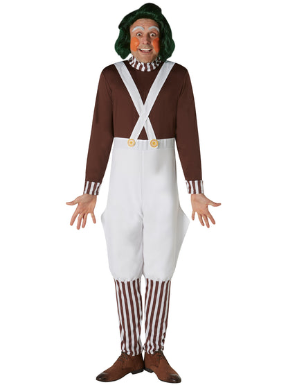 Rubies Oompa Loompa Kostüm für Herren – Seitenansicht