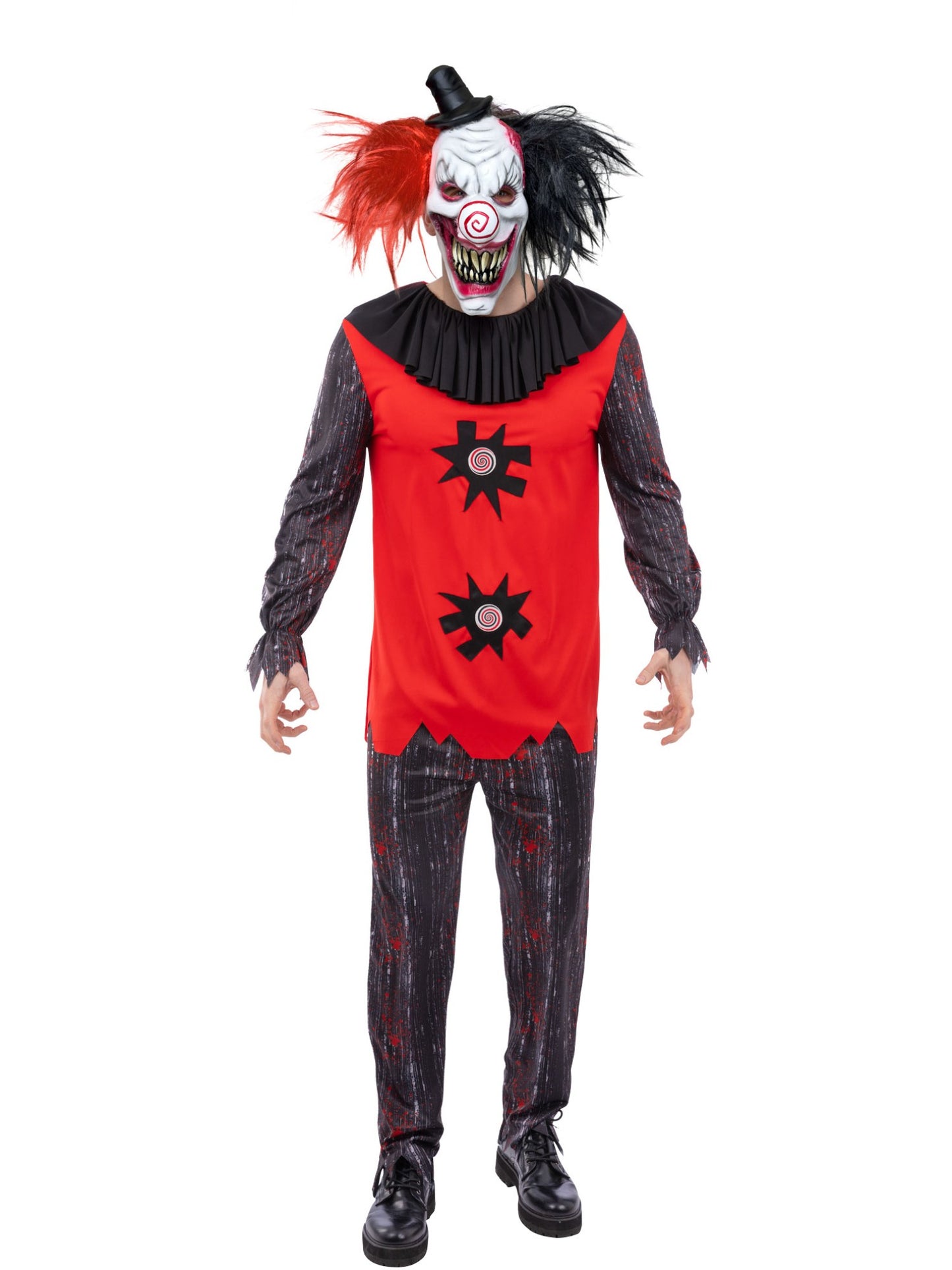 Smiffys CLOWN Jester Chuckles Costume CS für Herren
