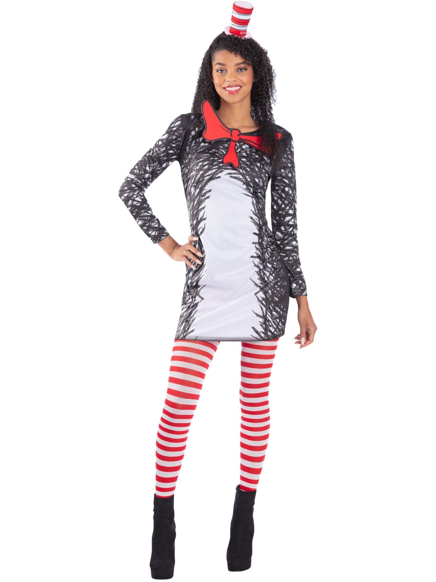 Smiffys Dr Seuss Cat in the Hat Ladies Costume CS für Damen
