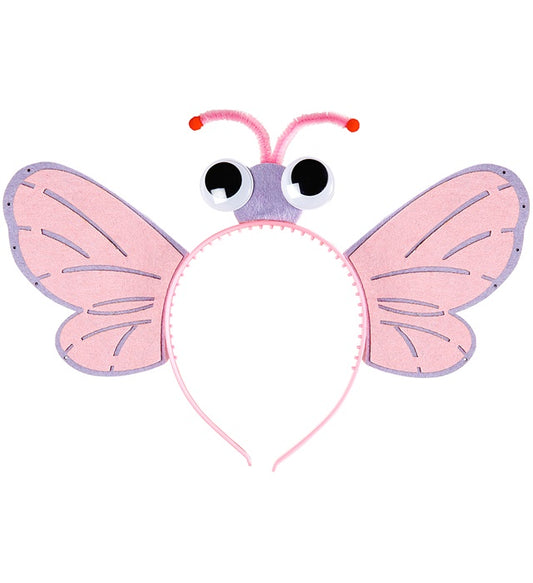 Schmetterling Haarreif mit bunten Schmetterlingsmotiven