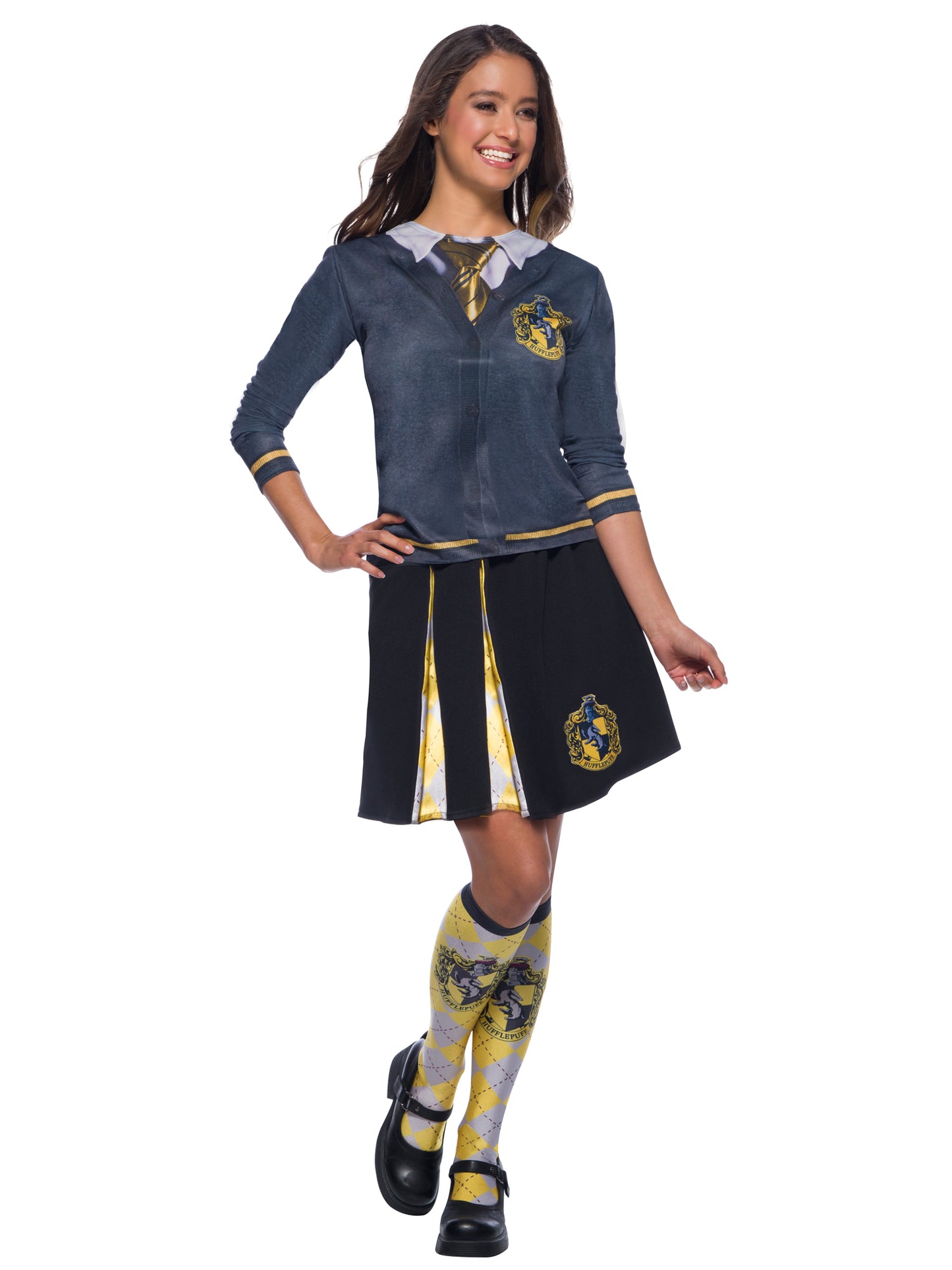 Rubies Harry Potter Hufflepuff Top-Kostüm für Damen – Detailansicht