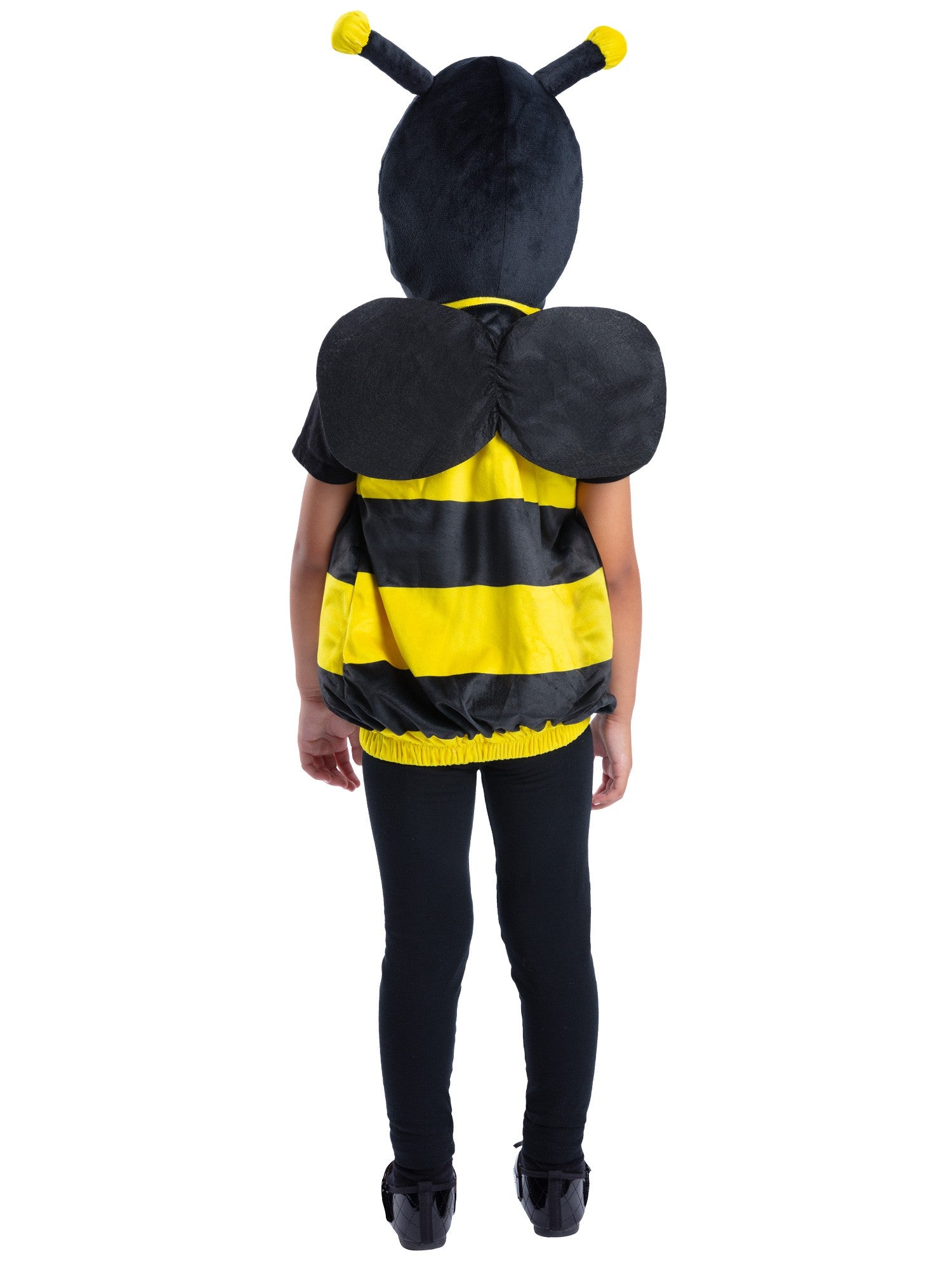 Smiffys Bumblebee Costume Bienenkostüm für Kinder mit Flügeln und Kapuze – Detailansicht
