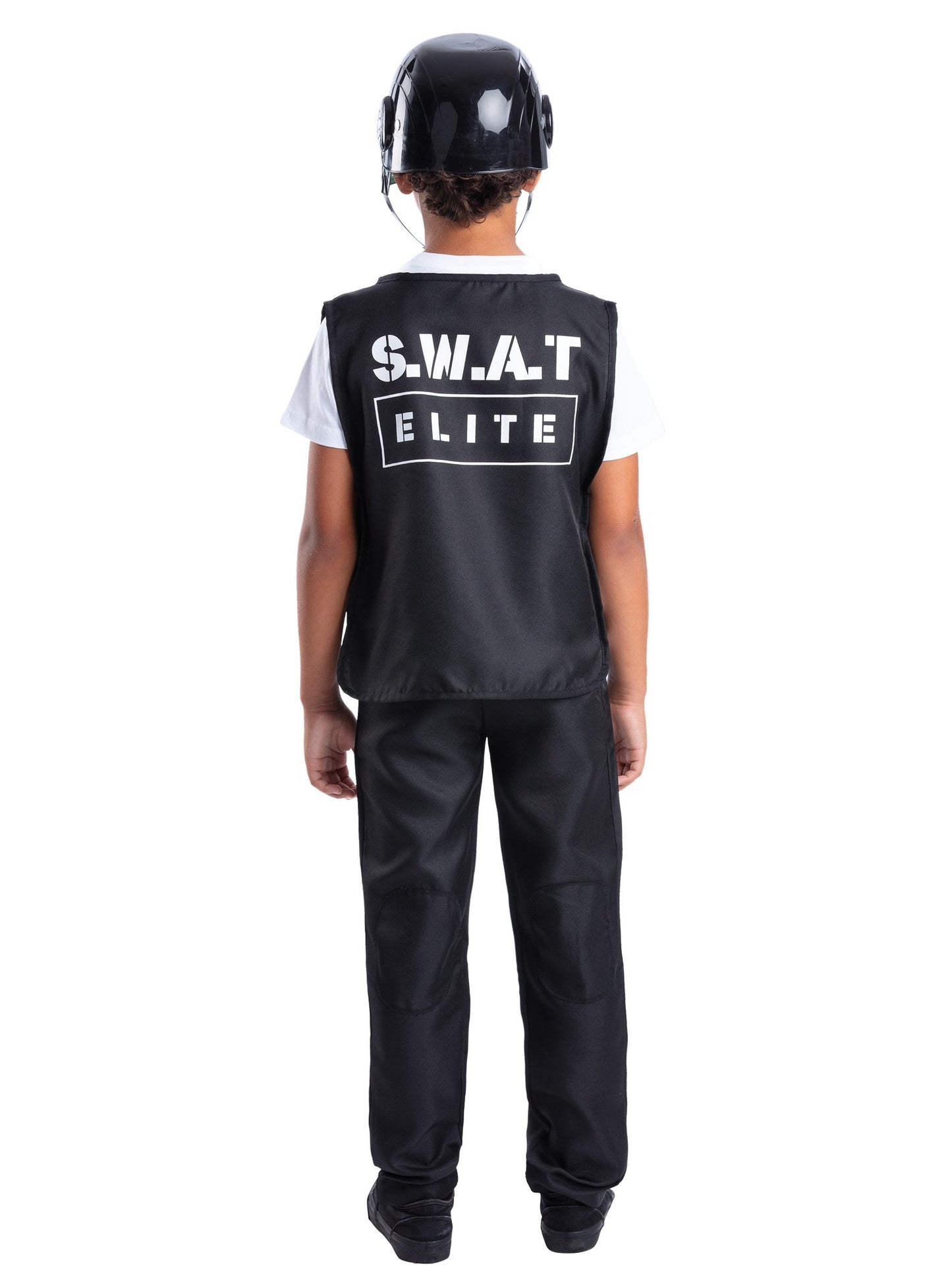 Smiffys Swat Costume, with Vest, Hat & 4 Piece Toy CS für Unisex