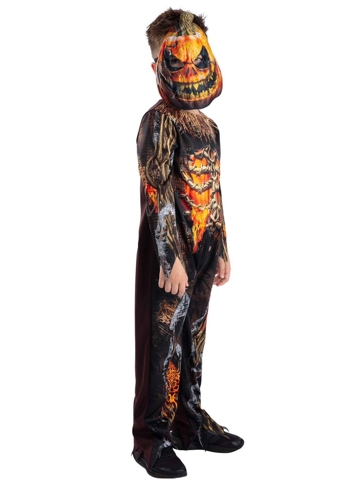 Smiffys Evil Pumpkin Costume CS für Jungen