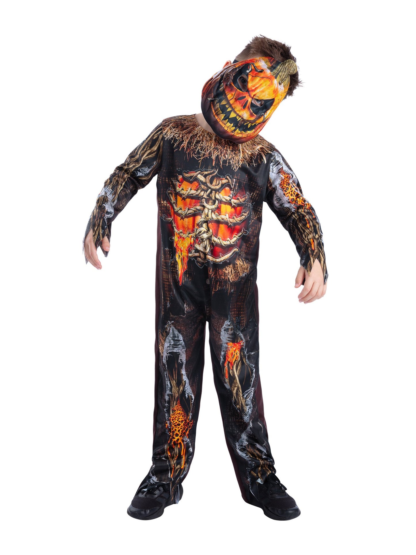 Smiffys Evil Pumpkin Costume CS für Jungen