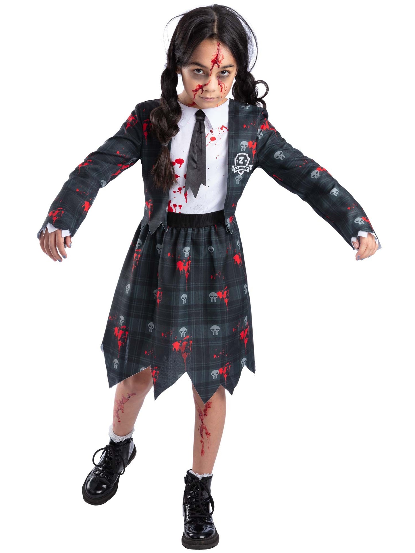 Smiffys School Girl Ghoul Academy Costume CS für Mädchen