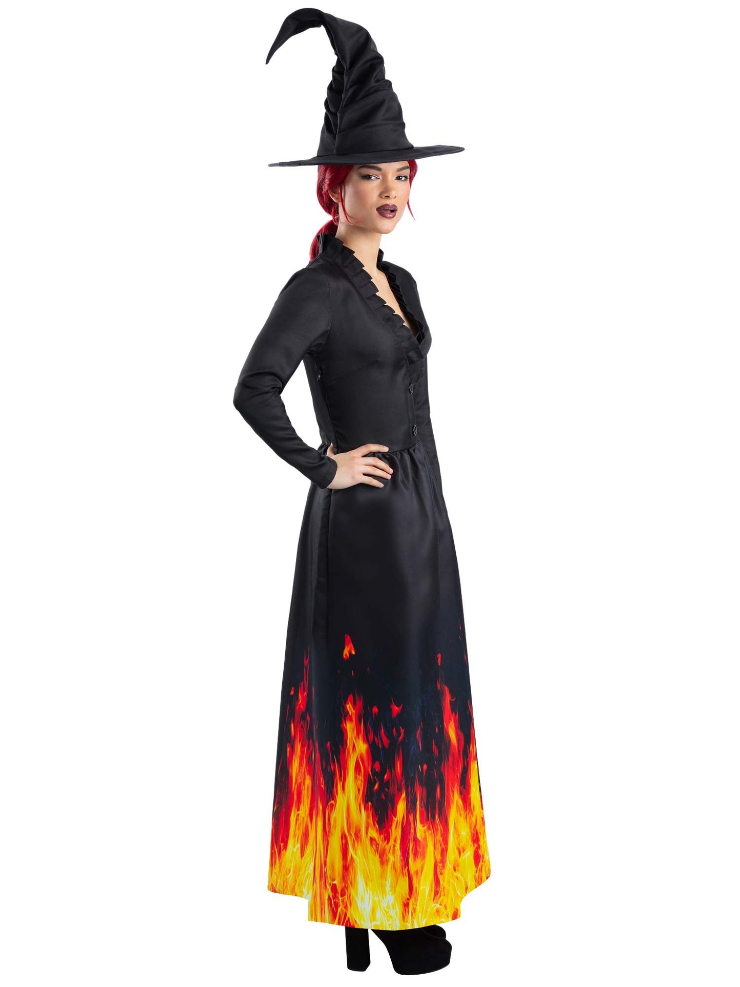Smiffys Burning Witch Costume CS für Damen