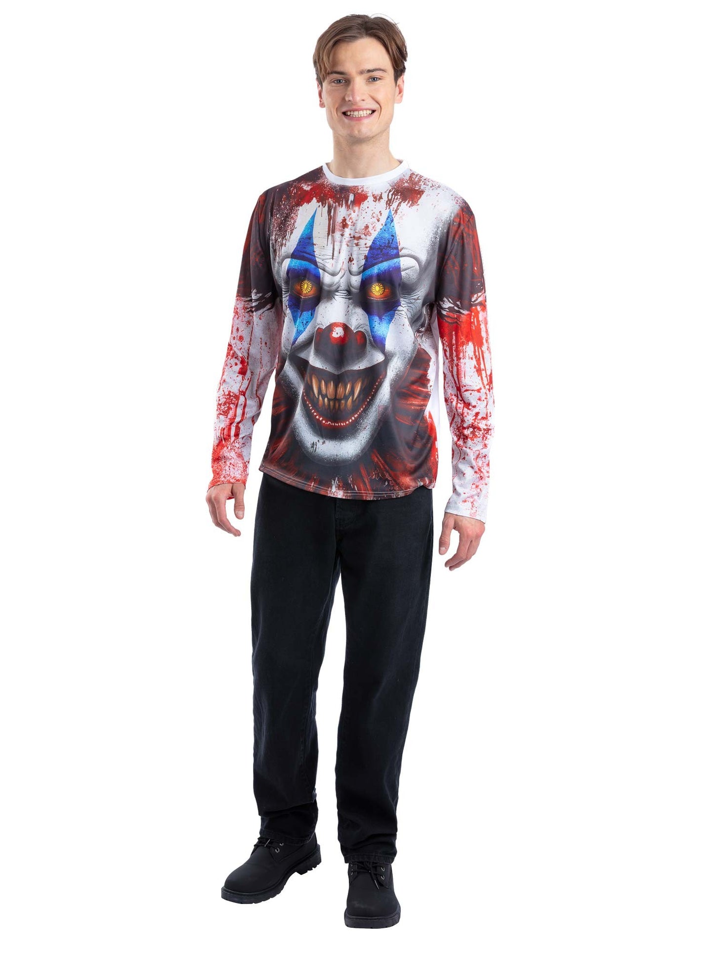 Smiffys Clown-Top für Herren – Produktansicht