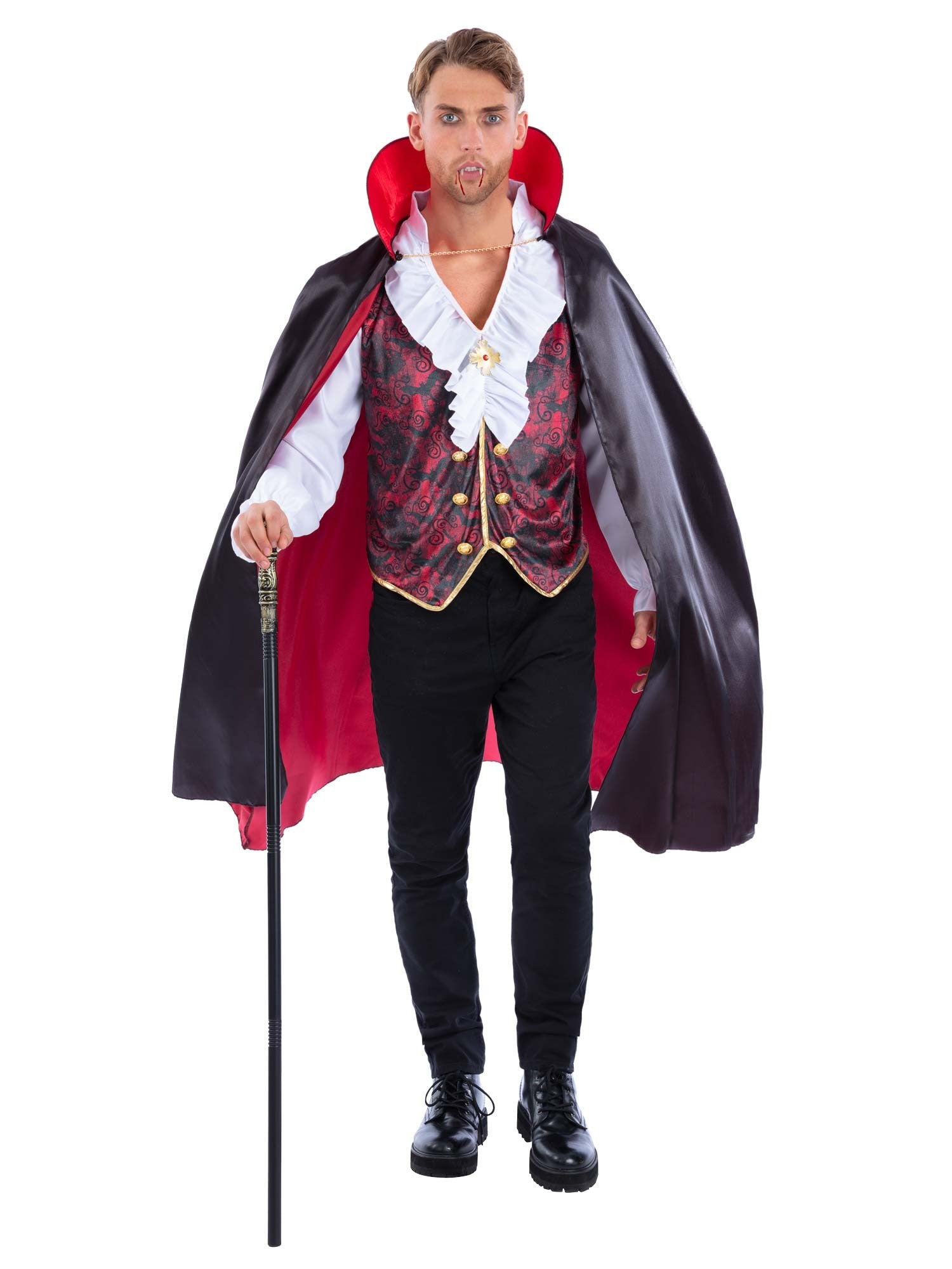Smiffys Vampire Costume CS für Herren – Produktansicht
