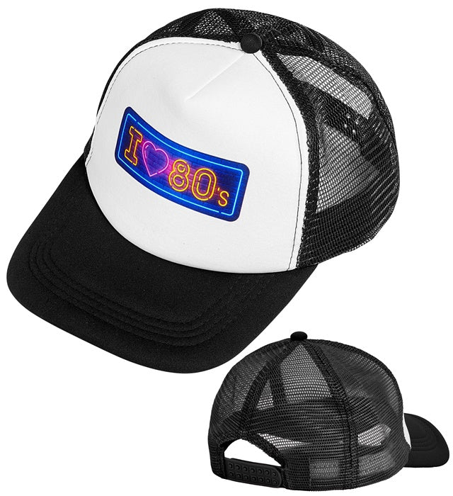 80er JAHRE MODE BASECAP Diverse Farben