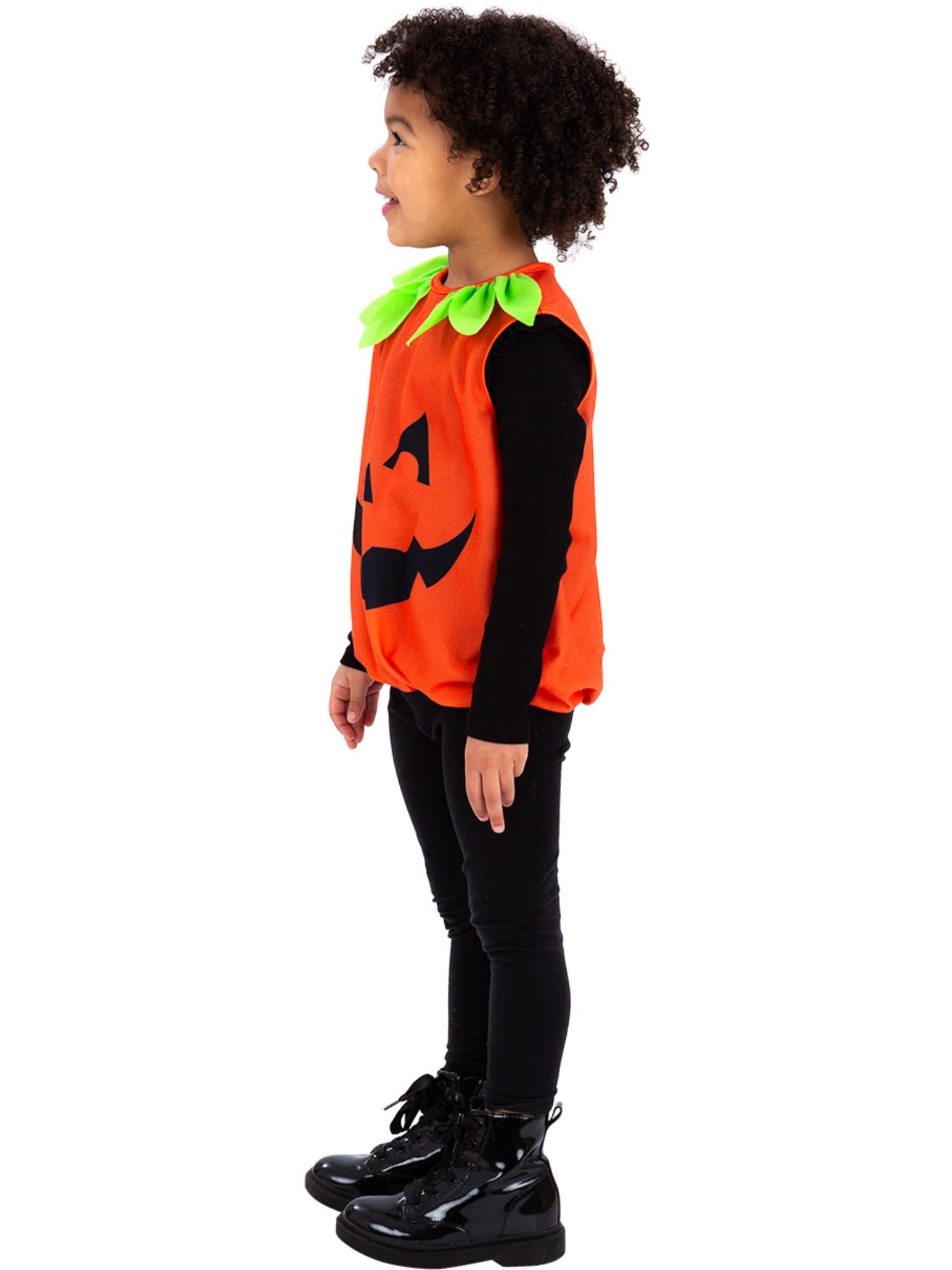 Smiffys Pumpkin Kostüm für Unisex-Kleinkinder in Orange – Seitenansicht
