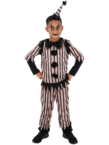 Smiffys Dark Vintage Clown Costume, Boys CS für Jungen