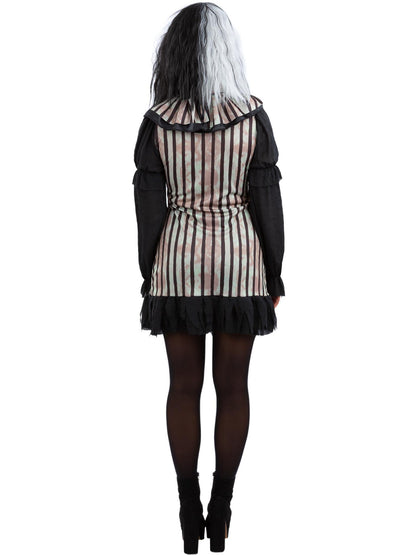 Smiffys Dark Vintage Clown Costume CS für Damen