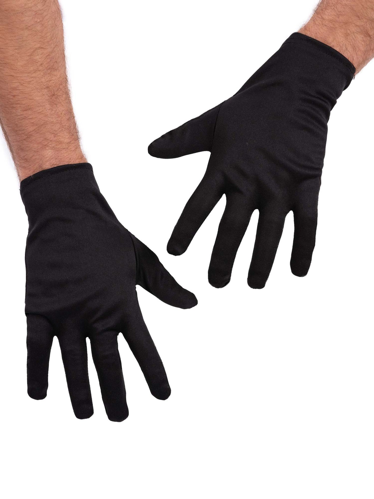 Smiffys Short Black Gloves für Herren
