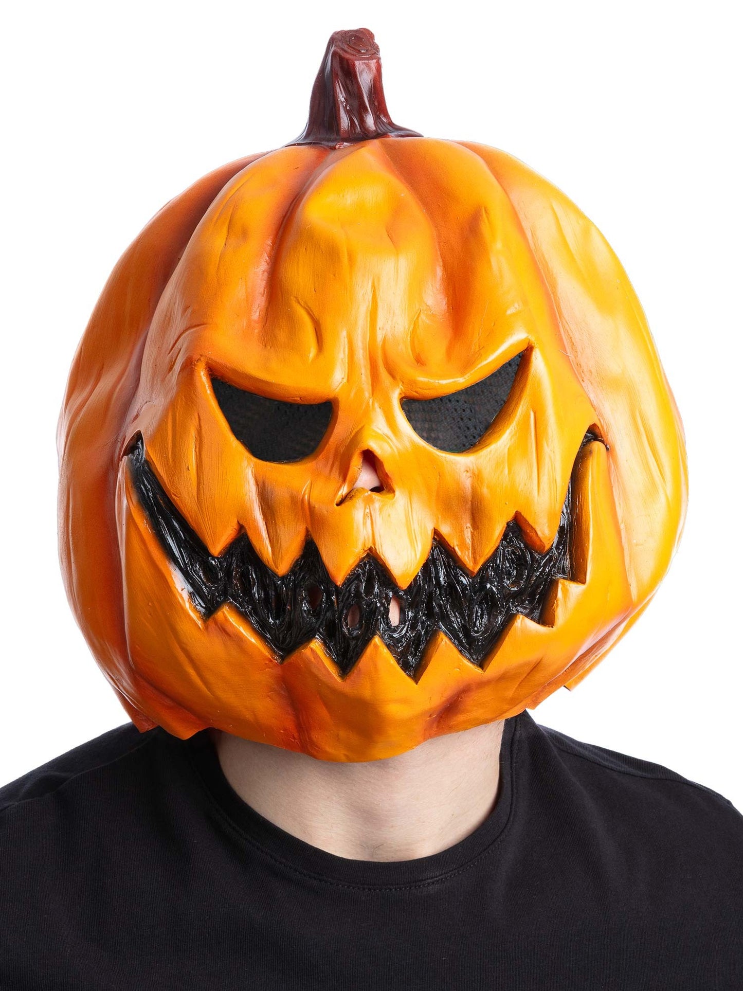 Smiffys Pumpkin Latex Mask für Unisex