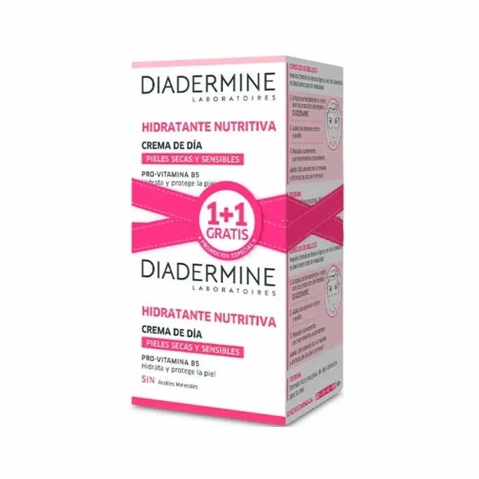 DIADERMINE DIADERMINE Nourishing Moisturizing Tagescreme 50 ml Set 2 Artikel Gesichtscreme
