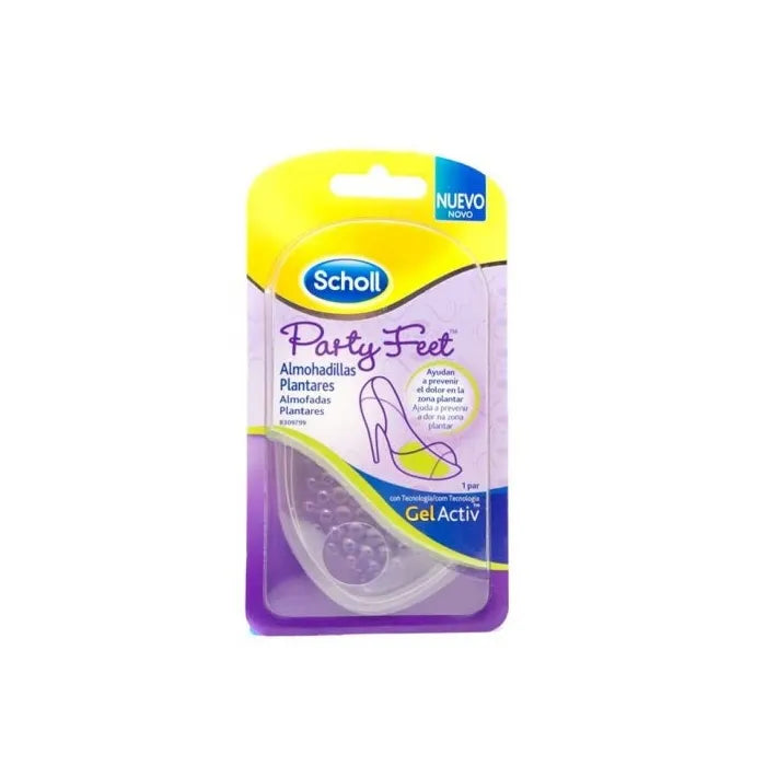 SCHOLL SCHOLL Party Feet Gelactiv Fußpolster 1 Paar Gelkissen für die Füße Kosmetik