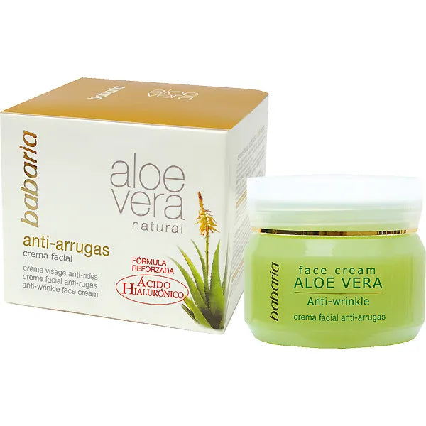 BABARIA BABARIA Natural Anti Wrinkle Gesichtscreme mit Aloe Vera 50 ml