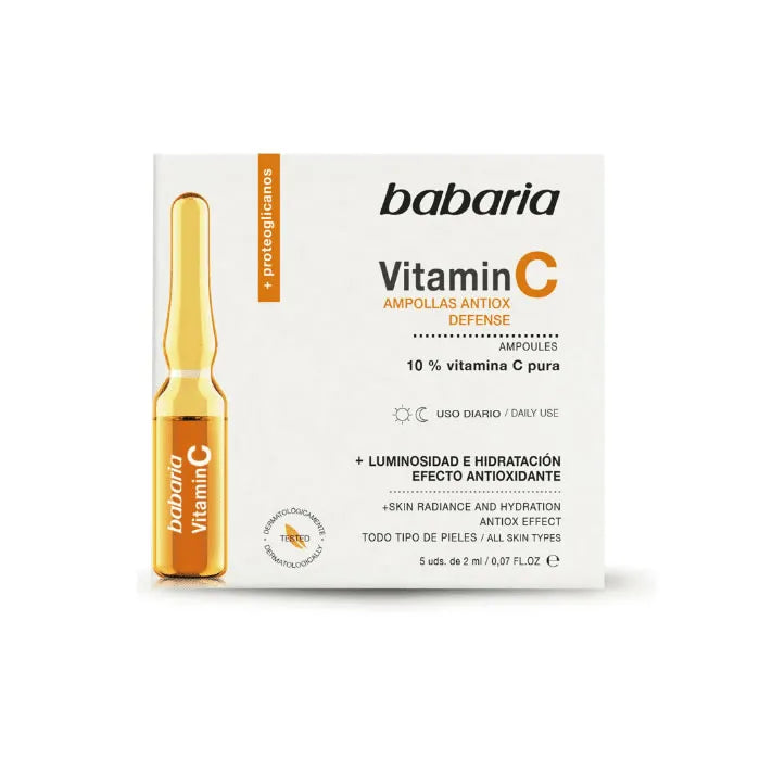 BABARIA BABARIA Ampullen Vitamin C 5 Stück Gesichtspflege Kosmetik