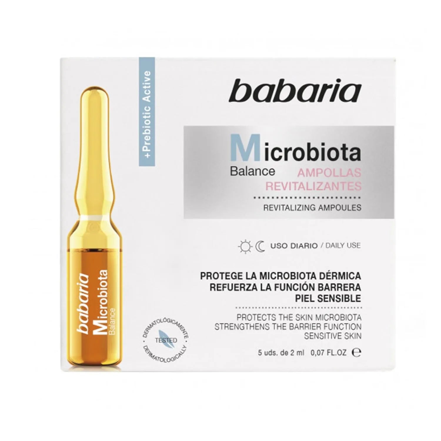 BABARIA BABARIA Microbiota Balance Ampullen Revitalisierend für empfindliche Haut 5 Stück Kosmetik