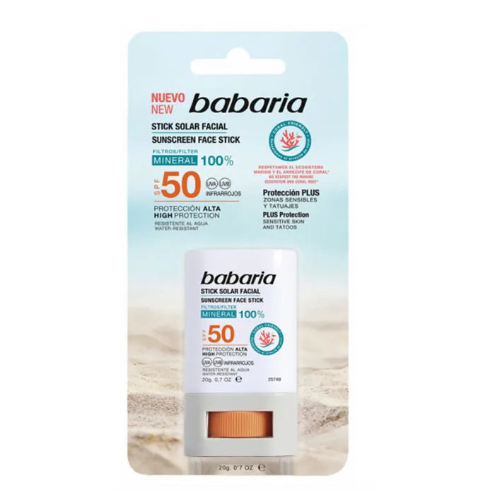 BABARIA BABARIA Sonnenschutz Face Stick SPF 50 20 g Sonnencreme