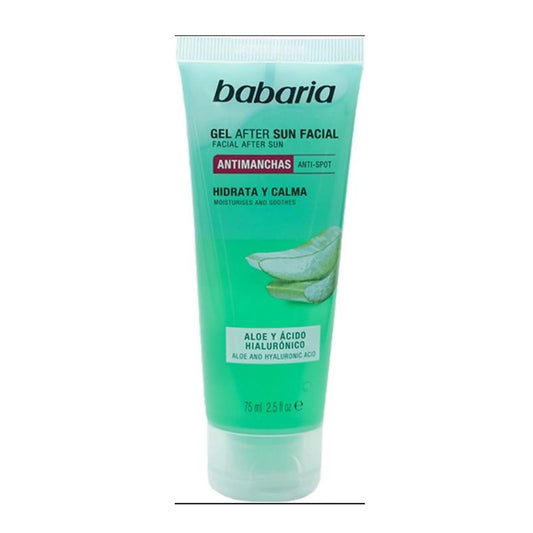 BABARIA BABARIA Anti-Manchas Aloe und Hyaluronsäure After Sun Gel Gesicht 75 ml Sonnenpflege