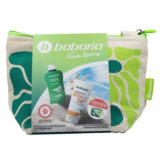 BABARIA BABARIA Protector Crema Facial SPF 50 75 ml und Balsamo After Sun 1 Stück Sonnenpflege