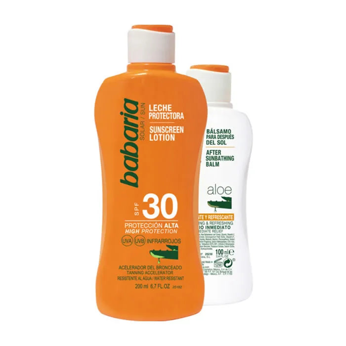 BABARIA BABARIA Sun Sonnenlotion SPF 30 200 ml Set 2 Stück Bodylotion