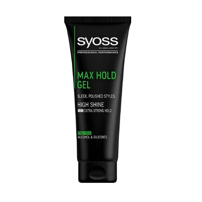 SYOSS SYOSS Max Hold Gel 250 ml Haarstyling Gel starke Fixierung Kosmetik