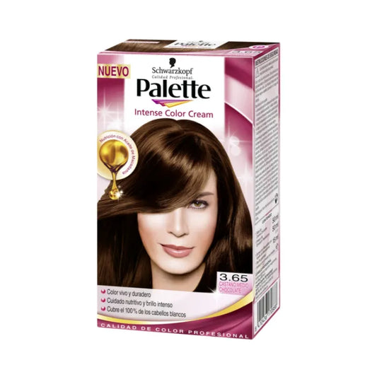 SCHWARZKOPF SCHWARZKOPF Palette Intense Color Cream Haarfarbe 3.65 Brown Chocolat Creme