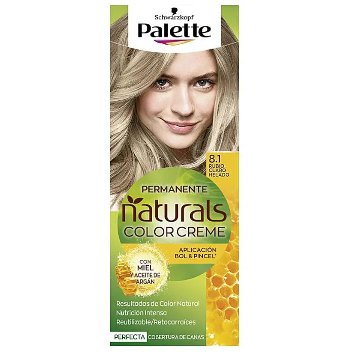 SCHWARZKOPF SCHWARZKOPF Palette Naturals Color Creme 8.1 Frosted Light Blonde Haarfarbe Creme