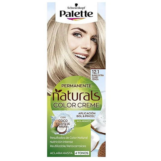 SCHWARZKOPF SCHWARZKOPF Palette Naturals Color Creme 12.1 Extra Light Ash Blonde Haarfarbe
