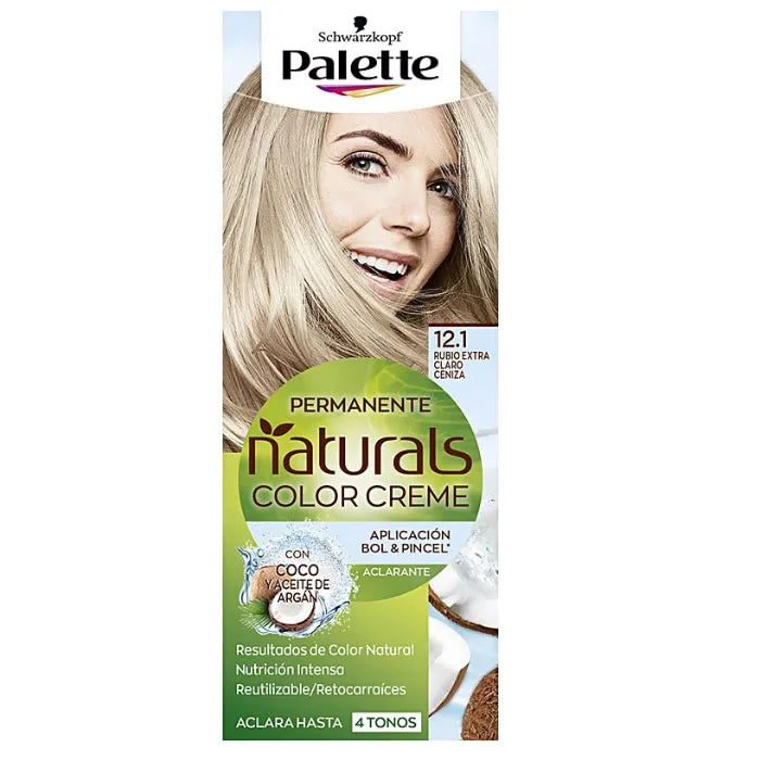 SCHWARZKOPF SCHWARZKOPF Palette Naturals Color Creme 12.1 Extra Light Ash Blonde Haarfarbe