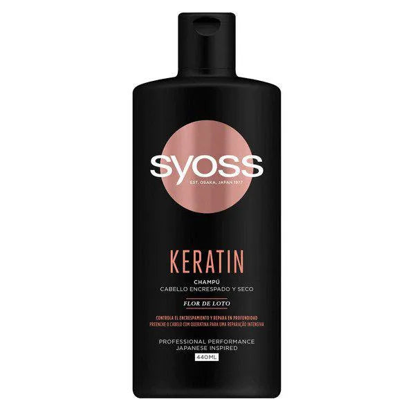 SYOSS SYOSS Keratin Shampoo für trockenes und krauses Haar 440 ml Kosmetik