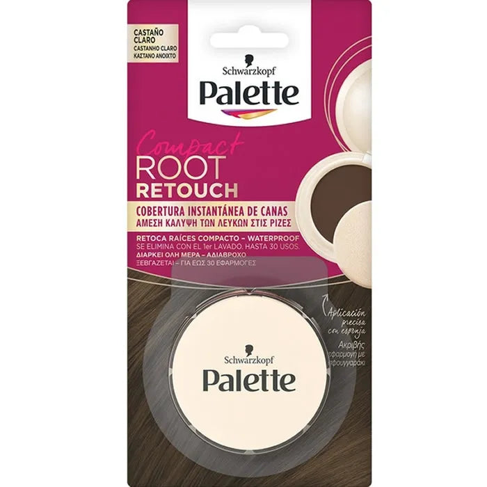SCHWARZKOPF SCHWARZKOPF Palette Compact Root Retouch Haarfarbe Light Brown Ansatzfarbe Kosmetik