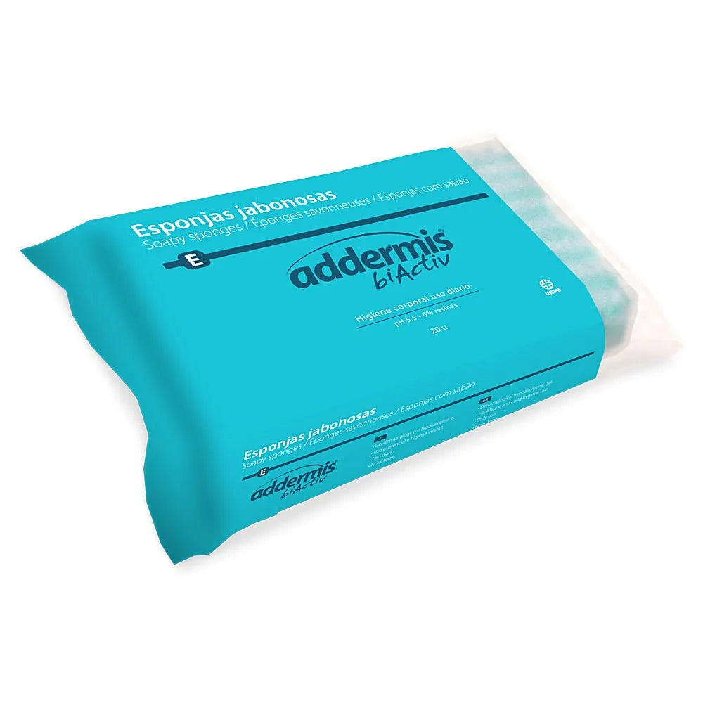 INDASEC INDASEC Addermis Biactiv Seifenschwamm 20 Stück Kosmetik Zubehör