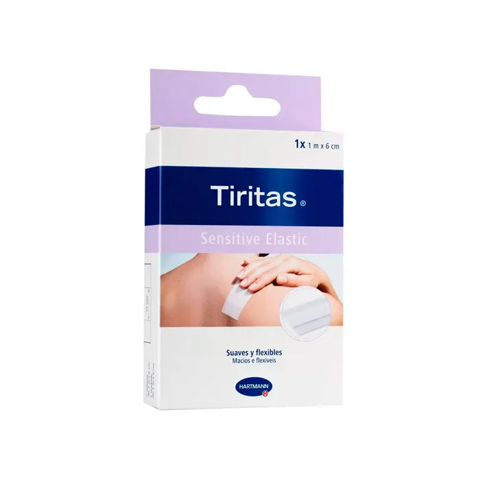 HARTMANN HARTMANN Sensitive elastische Pflaster 6 cm x 1 m Rolle Hautschutz Kosmetik