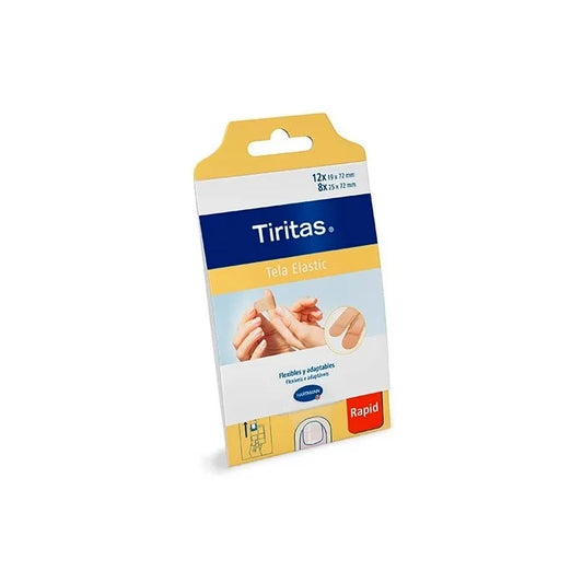 HARTMANN HARTMANN Pflaster Tela Elastic Rapid 20 Stück elastische Wundpflaster Kosmetik