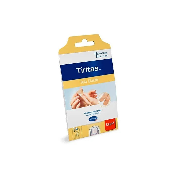 HARTMANN HARTMANN Pflaster Tela Elastic Rapid 20 Stück elastische Wundpflaster Kosmetik