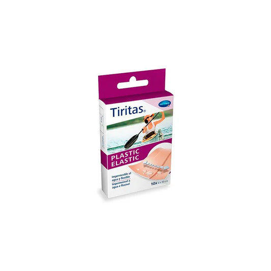 HARTMANN HARTMANN Kunststoff-Elastikpflaster 6 x 10 cm 10 Stück Pflasterverband Kosmetik