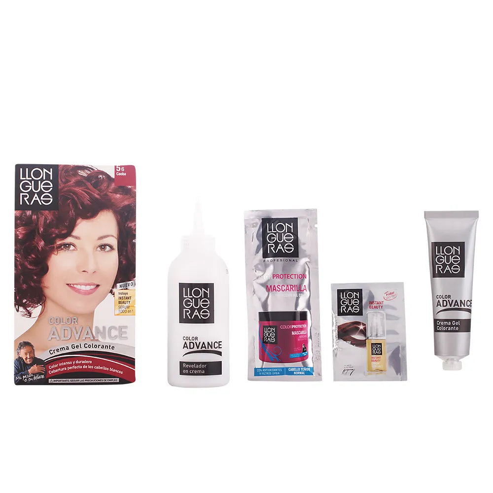 LLONGUERAS LLONGUERAS Color Advance Haarfarbe 5,6 Dark Rot Haarfärbemittel