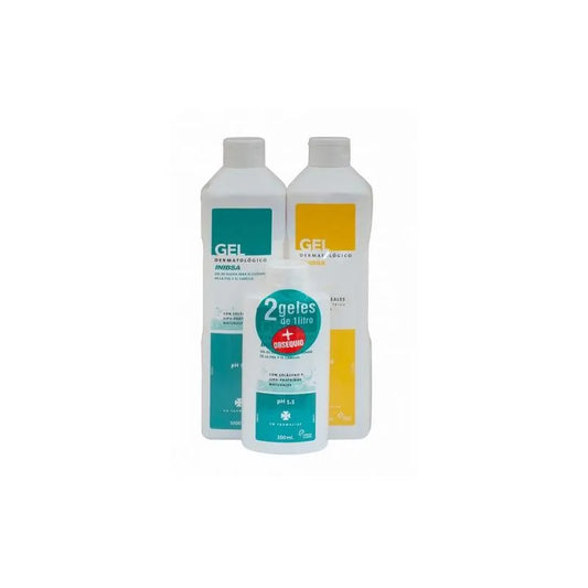 INIBSA INIBSA Gel Multicereale 1 L und Champú 200 ml Set Kosmetik