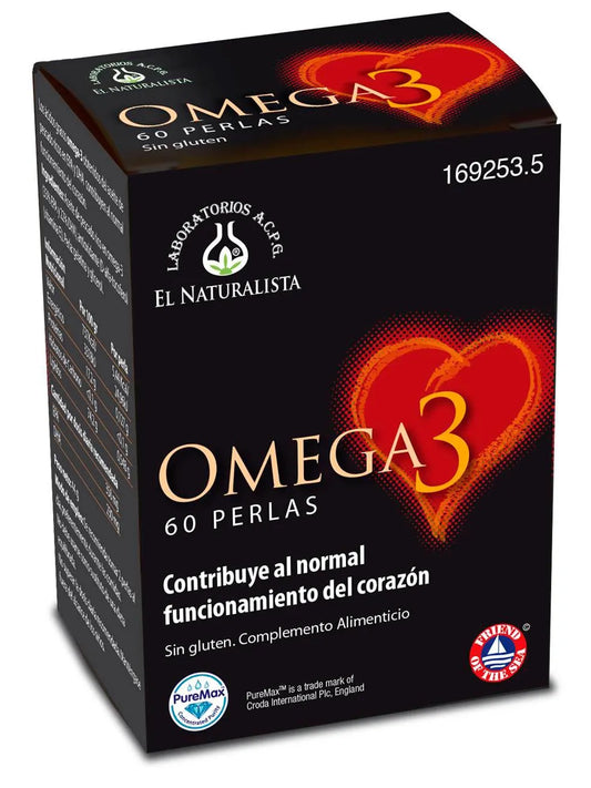 EL NATURAL EL NATURAL Omega-3 Kapseln 60 Perlas Nahrungsergänzungsmittel Kosmetik