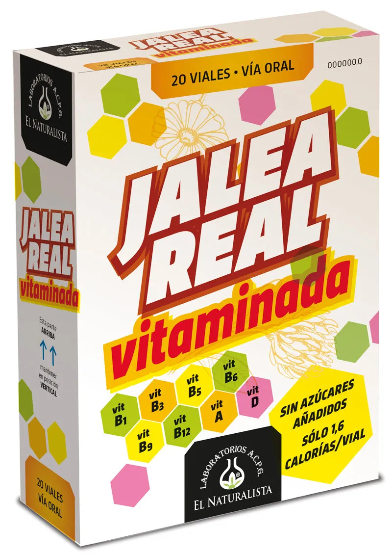 EL NATURAL EL NATURAL Jalea Real Vitaminada 20 Vials zum einfachen Öffnen Kosmetik