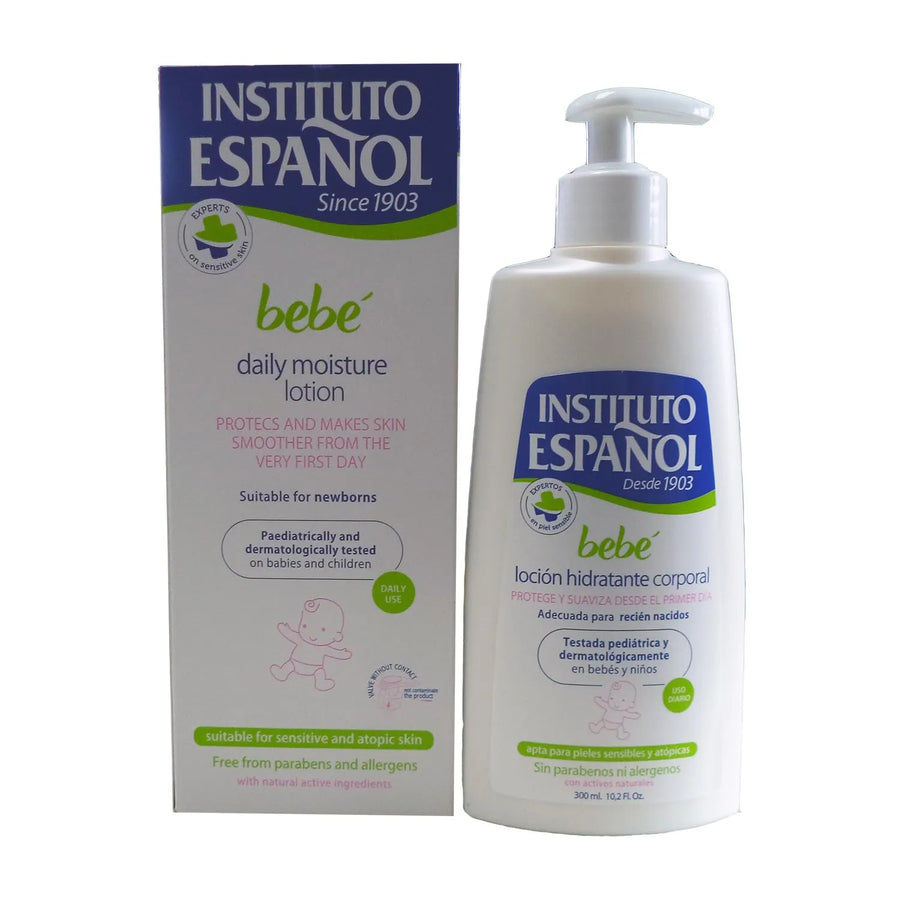 INSTITUTO ESPAÑOL INSTITUTO ESPAÑOL Baby Feuchtigkeitsspendende Körperlotion für Neugeborene 300 ml Bodylotion